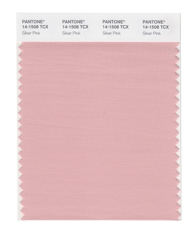 PANTONE Smart 14-1508X Color Swatch Card, Silver Pink